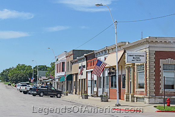 Logan, KS - Main Street Buildings