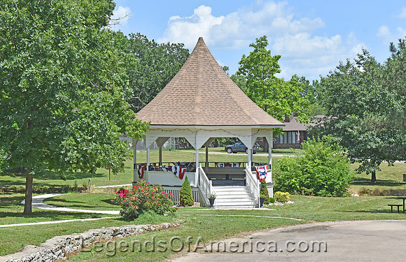 Eskridge, KS - Wooden Band Stand
