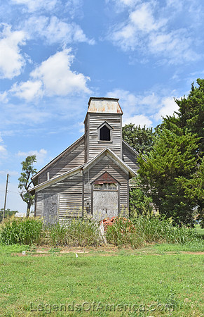 Hazelton, KS - Old Church