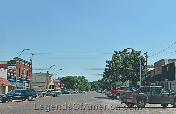 Halstead, KS - Business District