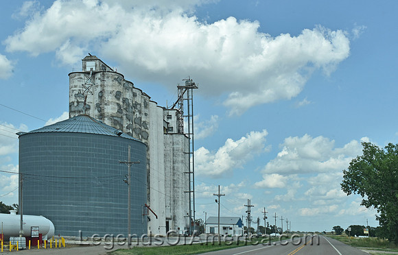 Alexander, KS - Grain Elevators