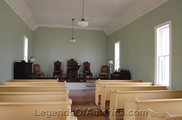 Ellsworth, KS - Museum Church Interior