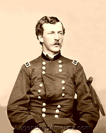 Nelson Miles, about 1860
