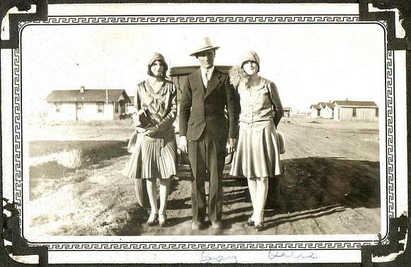 Unknown, Robert Edgar "Boy" Womble & probably Sudie Lee Womble