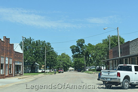 Linn, KS - Main Street
