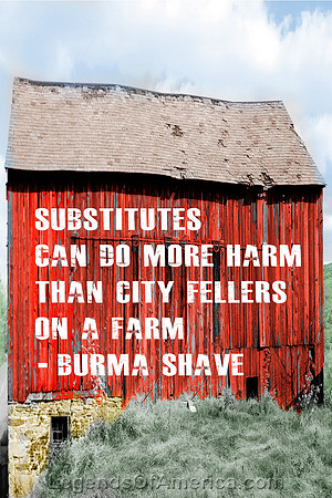 Burma Shave Barn