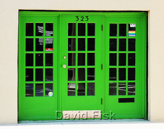 Norman, OK - Green Doors