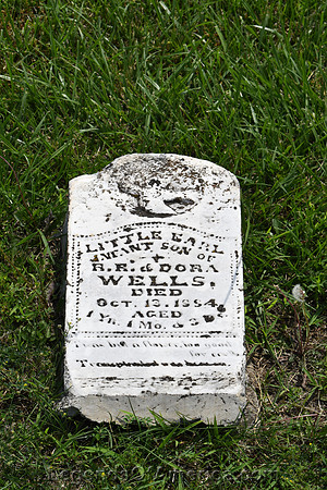 Kalida, KS - Cemetery Marker