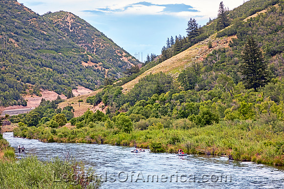 Orem, UT - Provo River in Provo Canyon