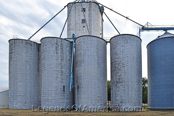 Bridgeport, KS - Silos