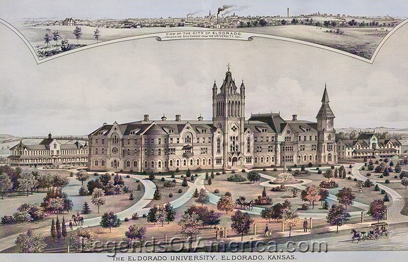 El Dorado, KS - El Dorado University, 1887