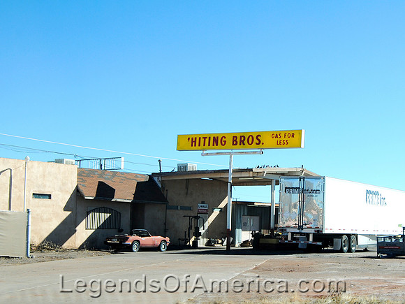 Winslow, AZ - Old Whiting Bros Station