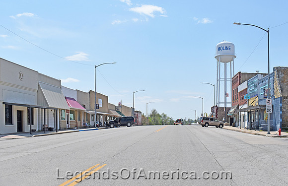 Moline, KS - Main Street