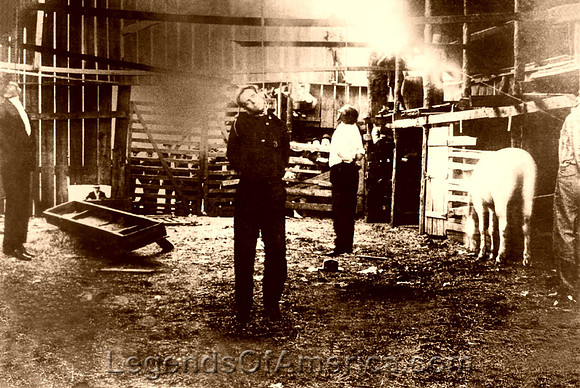 Jim Miller, outlaw, hanging