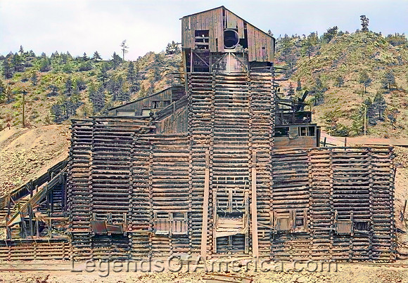 Idaho Springs, CO - Argo Gold Mill, 1941 - 3