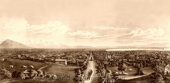 Salt Lake City, UT - Panorama, 1867