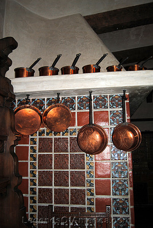 Scotty's Castle, CA - Kitchen Pans