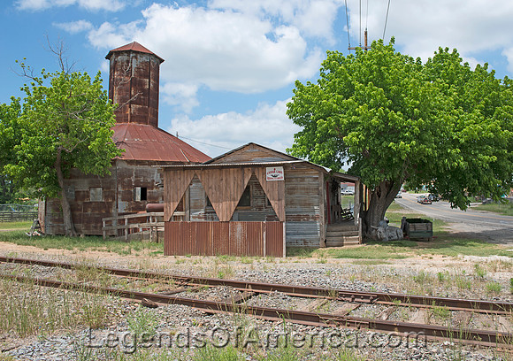 Grand Saline, TX - Old Metal Cotton Gin