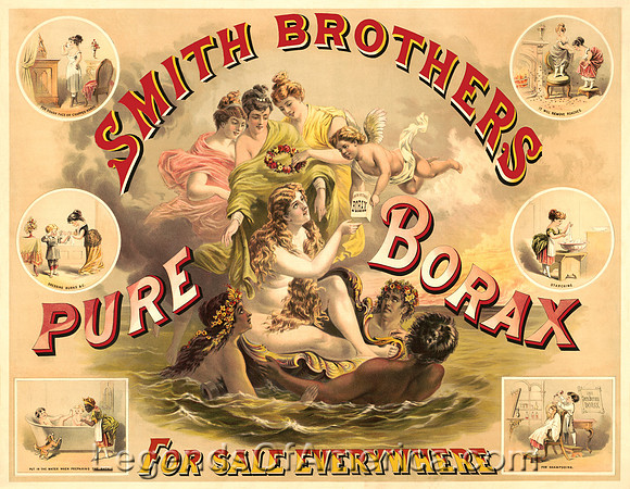 Smith Brothers Borax, 1885