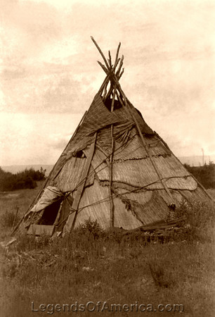 Yakama Mat lodge, 1910