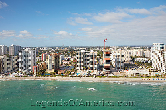 Hollywood, FL - Skyline, 1920