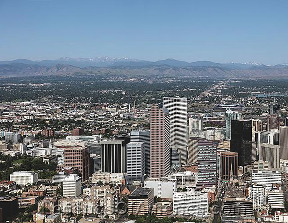 Denver, CO - Aerial View