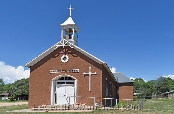 Watrous, NM - Sacred Heart Church - 3