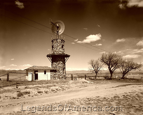 Douglas County, CO - Stone Windmill