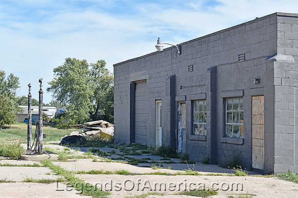 Lebanon, KS - Old Gas Station