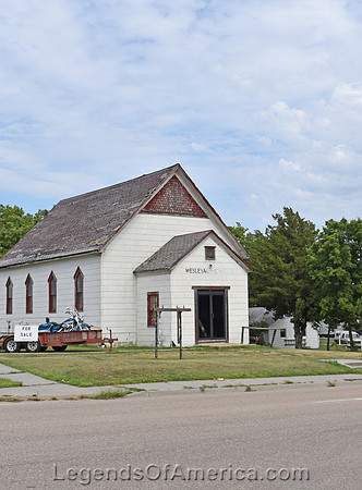 Mankato, KS - Old Methodist Church