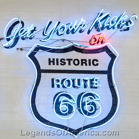 Amarillo, TX - Route 66 Sign