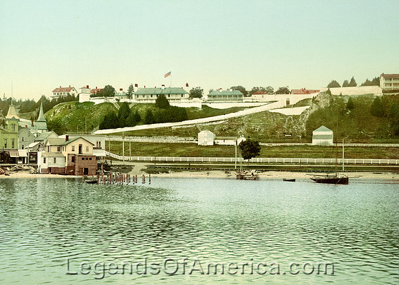 Fort Mackinac, Michigan, 1899
