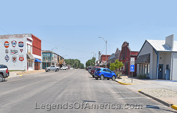 Claflin, KS - Main Street