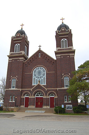 Newbury, KS - New Sacred Heart Catholic Church