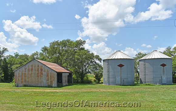 Osage County, KS - Barn and Silos
