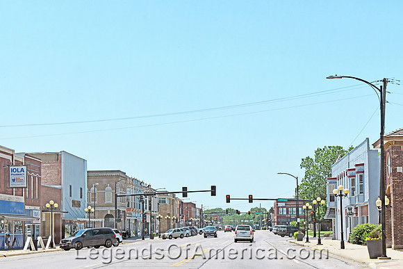 Iola, KS - Business District
