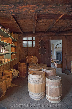 Augusta, ME - Old Fort Western Display
