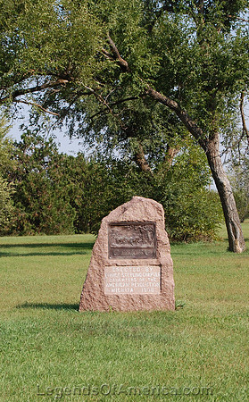 Lost Spring, KS - Santa Fe Trail Marker