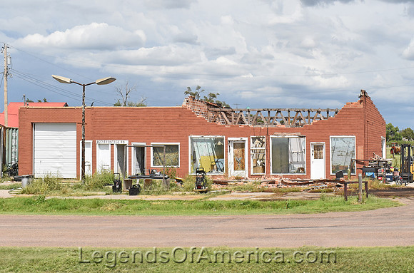 Agra, KS - Old Building