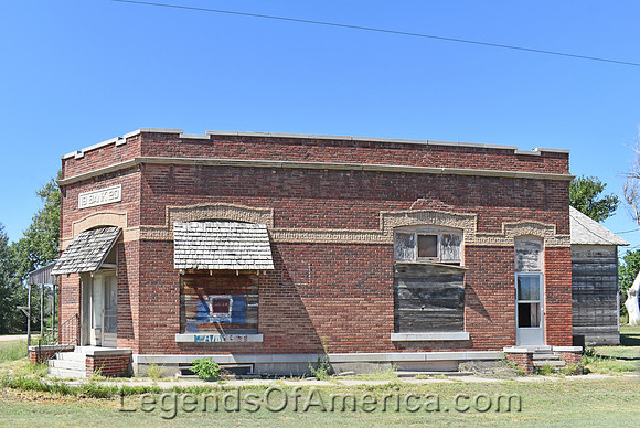 Ludell, KS - Bank Building