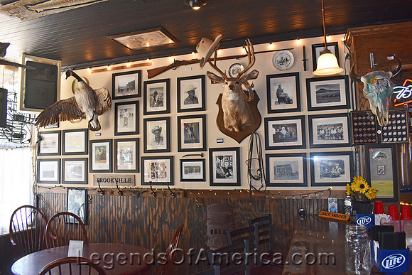 Brookville, KS - Sandstone Saloon Interior - 2