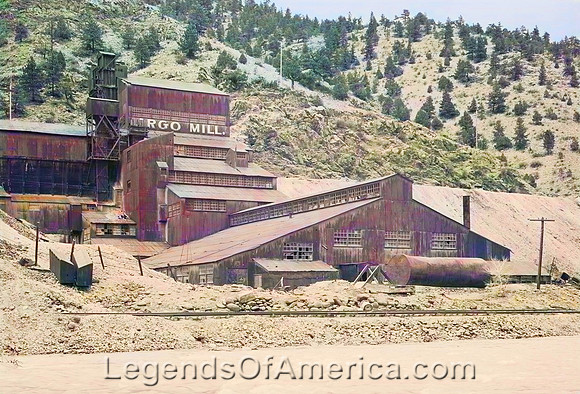 Idaho Springs, CO - Argo Gold Mill, 1941 - 2