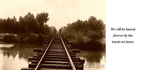 Tracks we leave