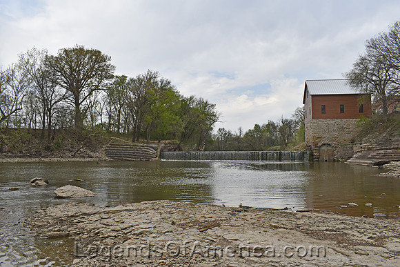 Fredonia, KS - Old Mill Dam - 3