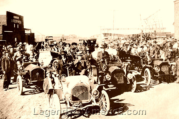 Amarillo, TX - North Garfield Street, 1909