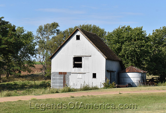 Odin, KS. - Area Barn