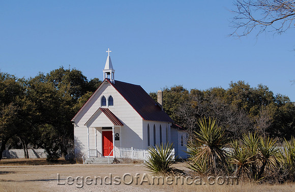 Montell, TX - Church