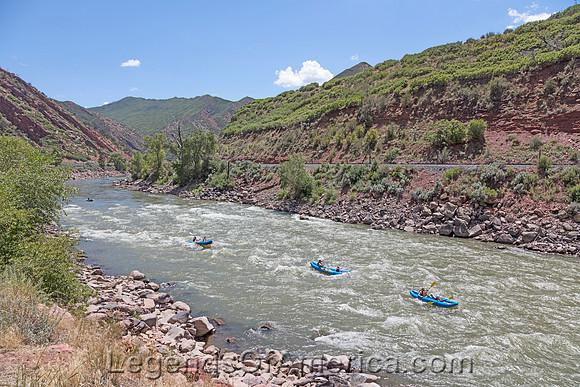 Glenwood Springs, CO - Colorado River Rapids