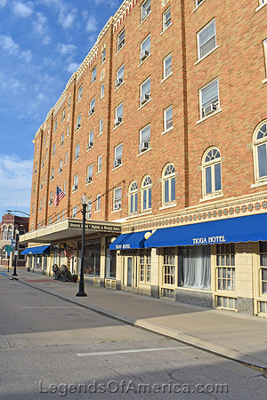 Chanute, KS - Tioga Hotel
