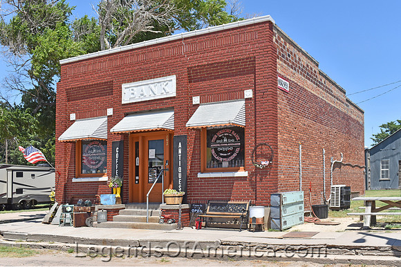 Wallace, KS - Old Bank Building